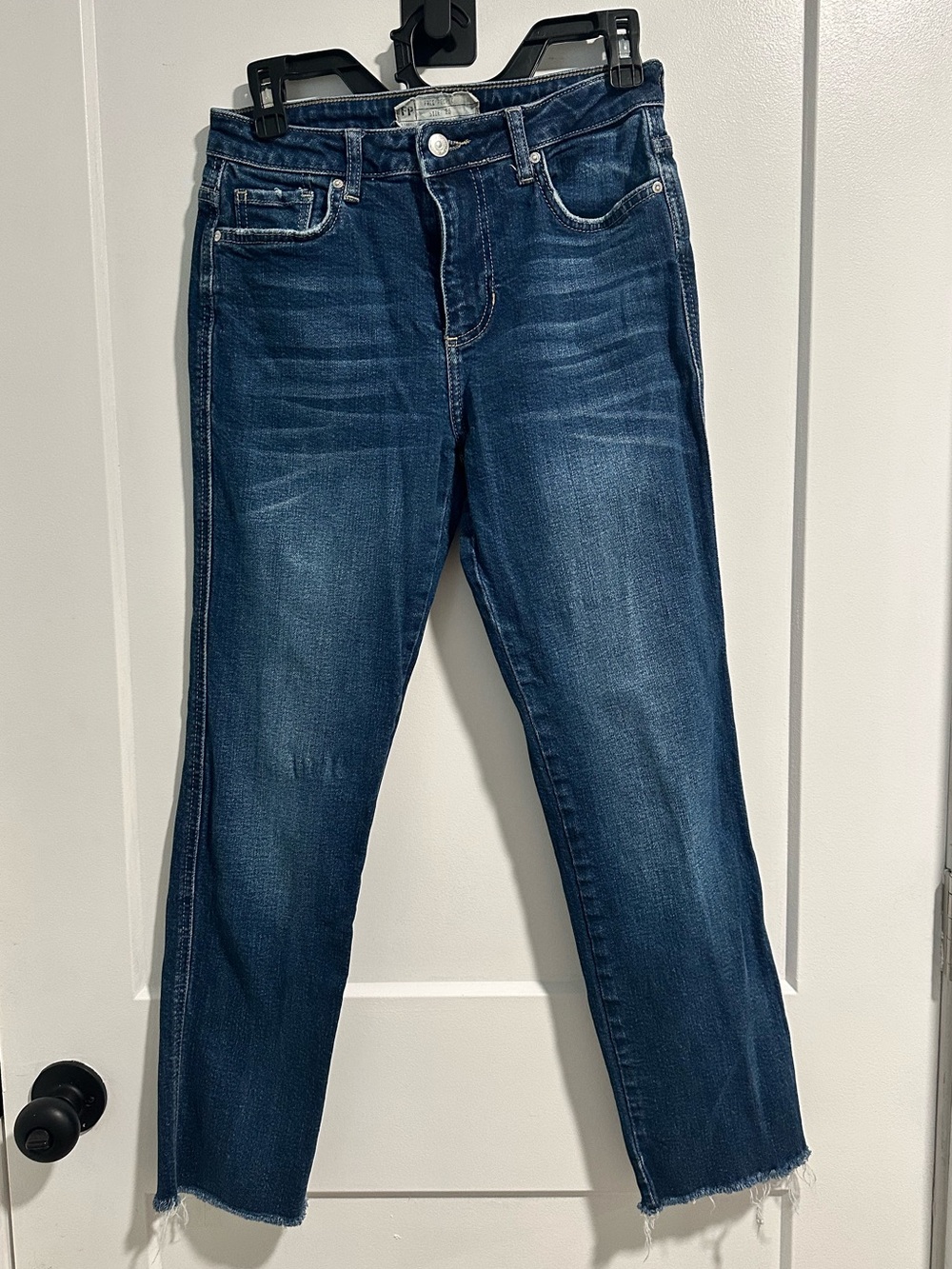 Free People Cropped Straight-Leg Jeans